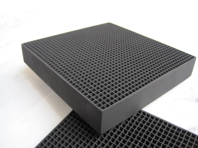 Honeycomb activated carbon